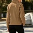 thumbnail image 5 of yillto Fleece Jacket Women Zip up Lightweight Soft Warm Winter Jackets for Women with Pockets Hiking Coat, 5 of 6