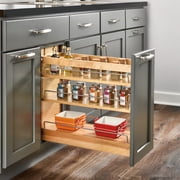 Rev-A-Shelf 11 Door/Drawer Base Soft-Close Cabinet Organizer, 448-BDDSC-11C
