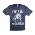 thumbnail image 4 of Halloween Michael Myers t-shirt Do I Look Like A Freakin People Person Shirt Horror Movie Tee (3X-Large Military Green), 4 of 6