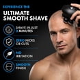 thumbnail image 4 of StyleCraft Ace 7X Rotary Bald Head Shaver Cordless Electric Razor for Men, Ultra-Close Foil Shaver, USB Rechargeable, 4 of 9
