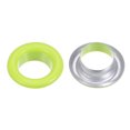 thumbnail image 4 of 200 juego ojales Unique Bargains redondos 10mm metal Neón verde, 4 of 7