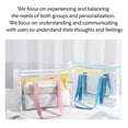thumbnail image 6 of KIHOUT Women's PVC Clear Beach Tote Bag Waterproof Sandproof Large Versatile Beach Bag, 6 of 8