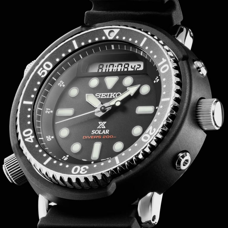 Seiko Prospex Grand Diver Snj025 Analog Digital 47.8mm Solar Seiko Prospex Grand Diver Snj025 Analog Digital 47.8mm Solar