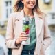 thumbnail image 3 of 600ml Portable Blender Juicer 4000MAh USB Travel Juicer Cup 600ml Electric Juicer Fruit Mixers for Home Travel, 3 of 5