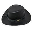 thumbnail image 3 of Bullhide Hats CESSNOCK Leather Western Cowboy Hat, 3 of 6