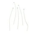 thumbnail image 2 of Brass Ball Head Pins Lead Free & Cadmium Free 925 Sterling Silver Plated 50x0.6mm Head: 1.5mm, 2 of 3