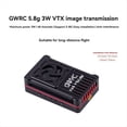 thumbnail image 5 of Transmisor de Video VTX de 5,8 G y 3 W, 48 Canales, 25 MW/1000 MW/2000 MW/3000 MW para Drones de Carreras FPV de Alcance, 5 of 5