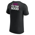 thumbnail image 3 of Men's Black Dolph Ziggler On With The Show T-Shirt, 3 of 3