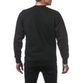 thumbnail image 2 of Pro Club Men's Comfort Crew Neck Fleece Pullover Sweater - Black - Large, 2 of 4