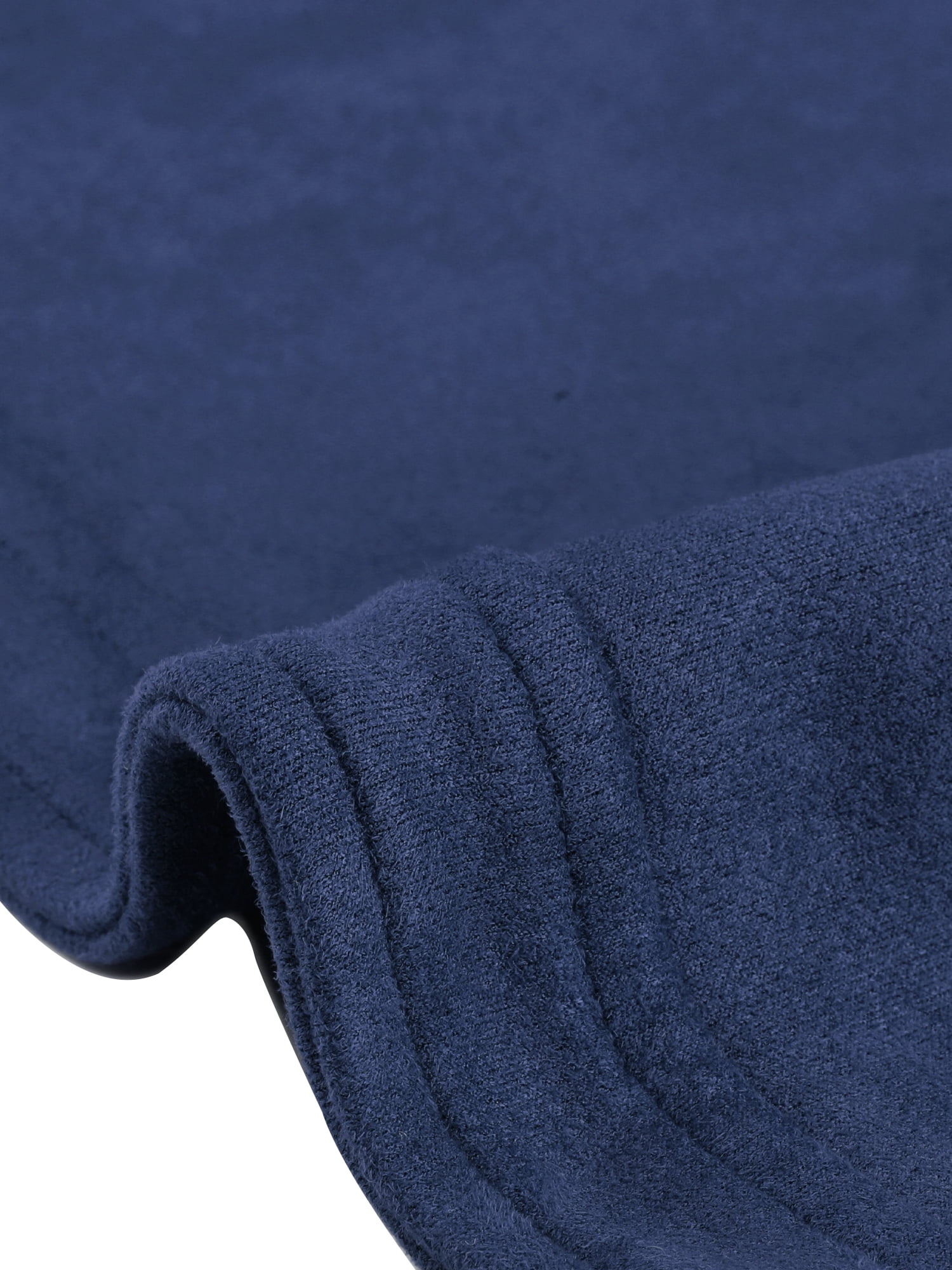 DARING DIVA Women's Collarless Long Sleeve Outerwear Faux Suede Jacket M Dark Blue