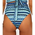 thumbnail image 4 of Beach Riot womens  Highway Bikini Bottom, l, Blue, 4 of 5