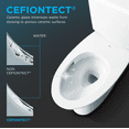 thumbnail image 4 of TOTO® WASHLET+® UltraMax® II One-Piece Elongated 1.28 GPF Toilet and WASHLET+® C2 Bidet Seat, Cotton White - MW6043074CEFG#01, 4 of 5