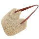 thumbnail image 3 of Women Hand-woven Straw Shoulder Bag Summer Beach Handbag Fashion Straw Tote Bag, 3 of 4