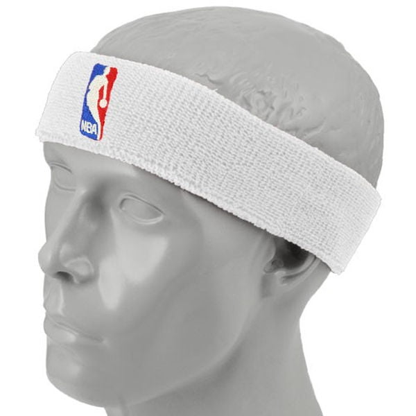 white nba headband