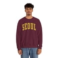 thumbnail image 5 of Seoul South Korea Sweatshirt Gifts Crew Neck Shirt Long Sleeve Unisex, 5 of 7