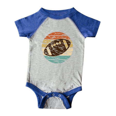 

Inktastic Football Distressed Retro Sunset Gift Baby Boy Bodysuit