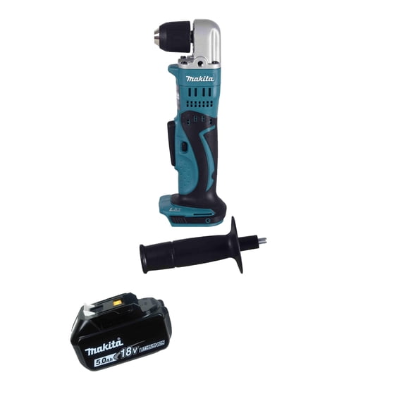 Makita XAD02Z 18V LXT Cordless 3/8" Angle Drill with 5.0Ah Battery
