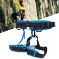 thumbnail image 4 of Fall Protection  Harness, U-Shape Wear Resistance Tight 1 PCS High Strength Half Body , Mountaineering For Camping Safe Aerial Work S Blue, 4 of 8