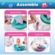 thumbnail image 5 of Kit de terrario Creativity para niños Crystal Mermaid de 6 a 8 años, 5 of 7