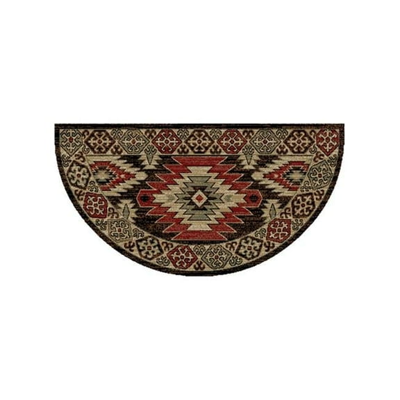 Mayberry Rug American Destination Twin Peaks Multi Lodge Area Rug - 2'x3'8"