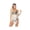 Beige White, variant on Beach Swimsuit Cover Up Women Crochet Bikini Coverups Summer Pool Swimwear Tassel Dress
