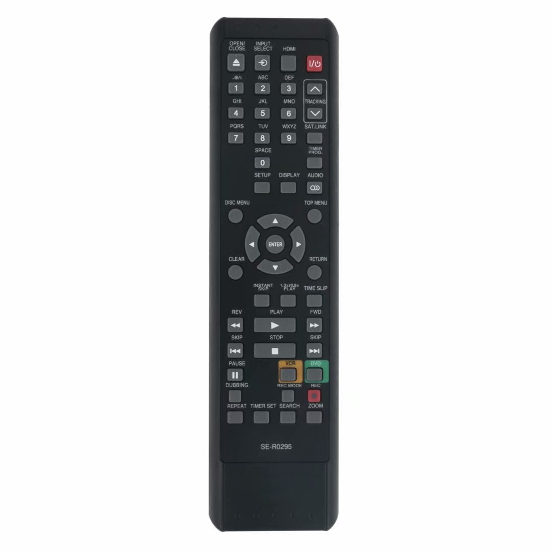 New SE-R0295 Remote Control for Toshiba DVD VCR D-KVR60KU D-VR620KU D-VR610  D-KVR20