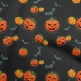 thumbnail image 1 of oneOone Cotton Cambric Black Fabric Halloween Sewing Material Print Fabric By The Yard 56 Inch Wide, 1 of 4
