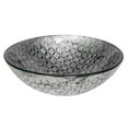 thumbnail image 1 of Eden Bath EB-GS54 Évier en Verre Carrés Argentés, 1 of 1