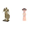 thumbnail image 1 of Figura de escritorio,Figura decorativa de caballero,escultura,artesanía,decoración de escritorio,Arte decorativo coleccionable para el hogar y la oficina,Estatua de muñeca de resina,Estatua, 1 of 8