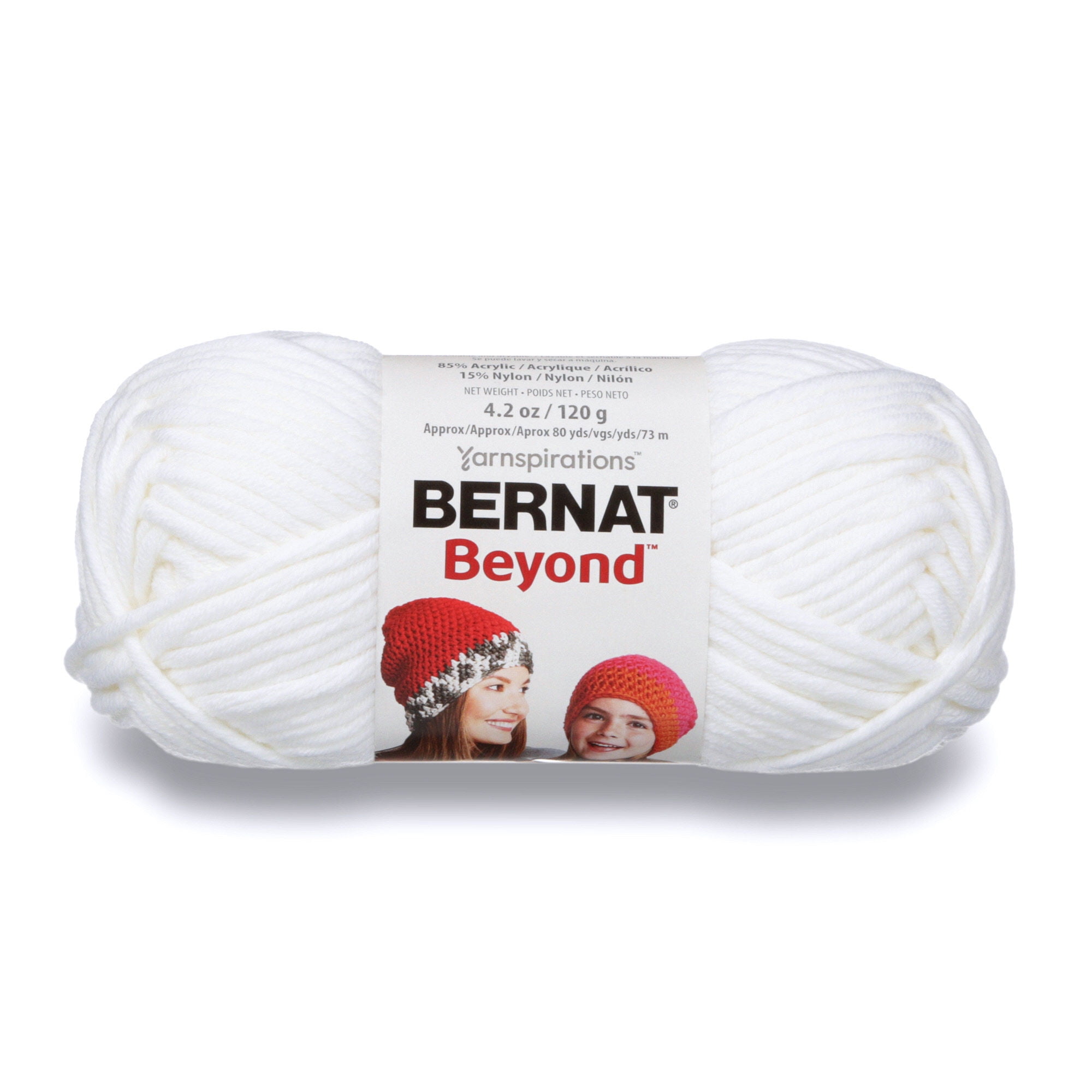 Bernat Beyond Yarn (120G/4.2Oz), White