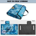 thumbnail image 4 of SEANATIVE Golf Cart Seat Covers with 4 Front Pockets, Fits for EZGO, Yamaha, Club Car, 2 Person Seats Golf Cart Accessories, Machine Washable, 51.2 x 30.3 Inches, Sea Turtle Flower Blue, 4 of 7