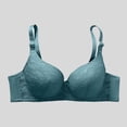 thumbnail image 2 of Raeneomay Plus Size Full Lace D Cup Wireless Support Bra For Women, Wide Strap Side Push Up Everyday Bra 40D-46D, 2 of 5