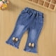 thumbnail image 3 of Odeerbi 1-6 Años Niñas Pantalón Vaquero Pitillo Con Dobladillo En Crudo Pantalón Vaquero Pitillo Con Pitillo, 3 of 3