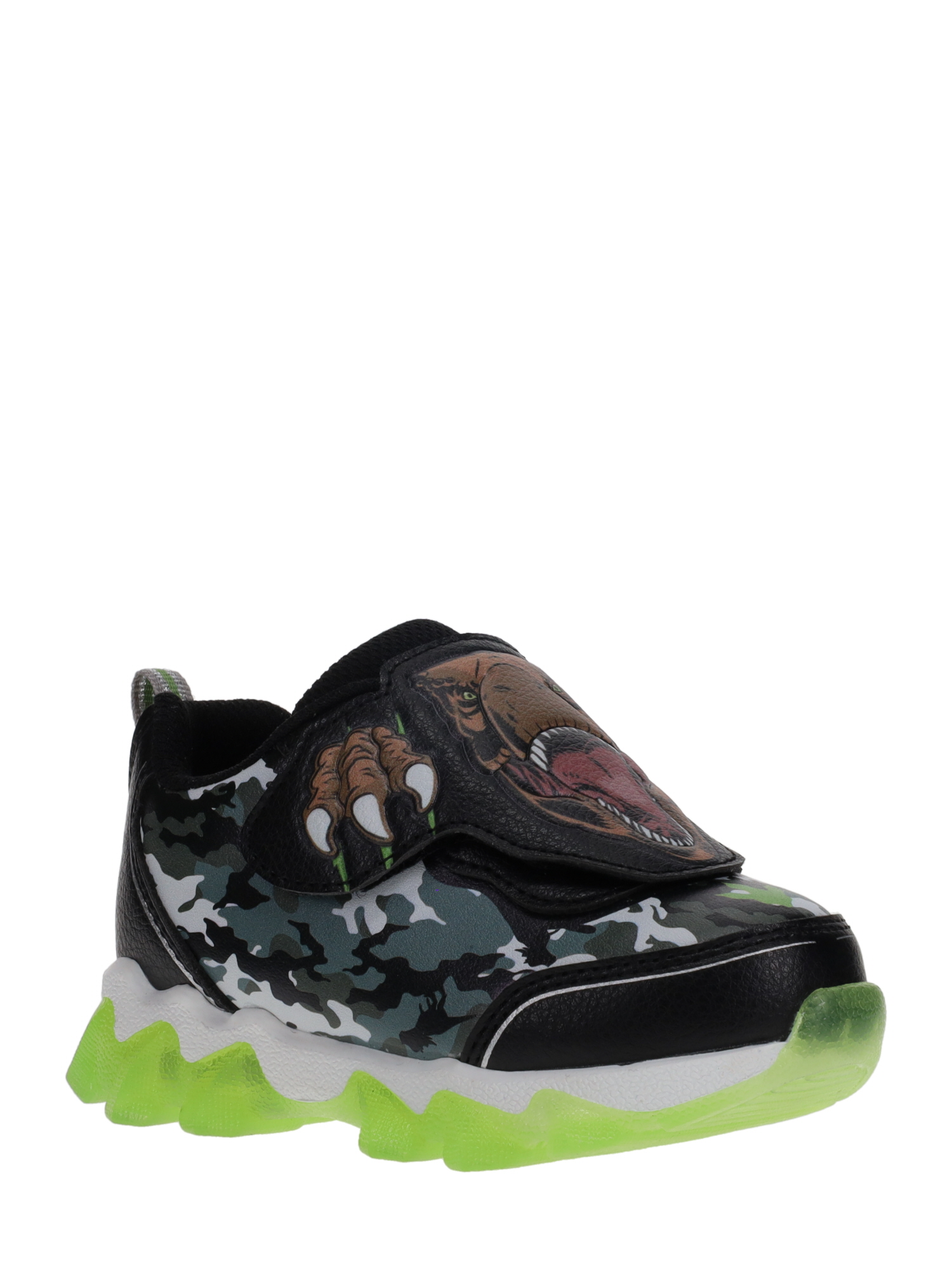 Jurassic World Baby & Toddler Kids Light-up Athletic Sneaker with On/Off Switch