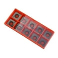 thumbnail image 1 of 10 Pcs 15X15X2.5mm-R150-4R0.5 Inserts de Coupe en Carbure Carrés Remplacement de Rangée 6, 1 of 9