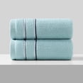 thumbnail image 6 of Kyusrd Hand Towels for Bathroom,Cotton Soft Absorbent Decorative Hand Towel for Face Spa Bath Gym Kitchen,Sky Blue,35x75cm, 6 of 6