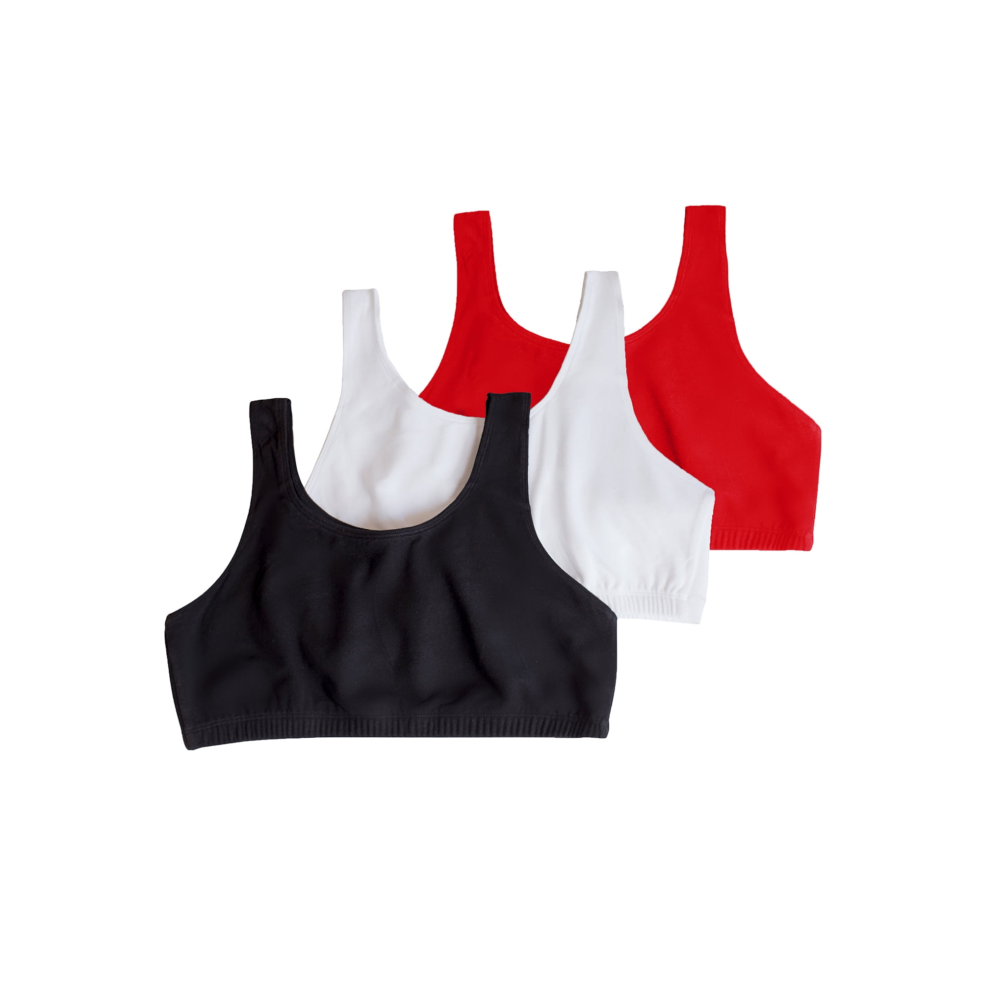 Fruit of the Loom Womens Built Up Tank Style Sports Bra Walmart