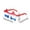 A, variant on LNOGEUPG Star Sunglasses for Women Men, Patriotic Rimless Star Shaped Sunglasses USA Red White Blue Accessories for Memorial Day 4th of July Beach Pool Birthday Party Favor (Red White Blue)