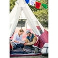thumbnail image 2 of Wenzel Shenanigan 5-Person Tent in Red Buffalo Plaid Print, 2 of 2