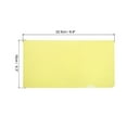 thumbnail image 2 of Uxcell L Type Folders A5 Plastic Clear Folder File Jacket Sleeves, Yellow 12 Pack, 2 of 6