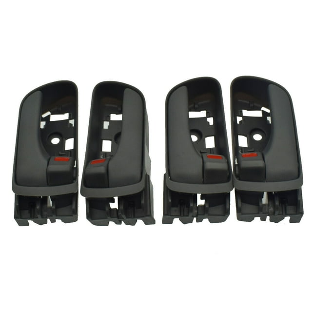 Ensemble de 4 Pcs Poignée de Porte Intérieure Grise Compatible avec Toyota SIENNA Gauche avant 2004-10