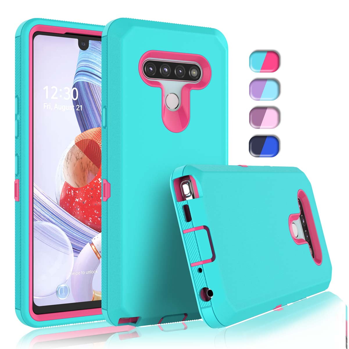 LG Stylo 6 Cases, Sturdy Phone Case for LG Stylo 6 Plus 6.8", Tekcoo