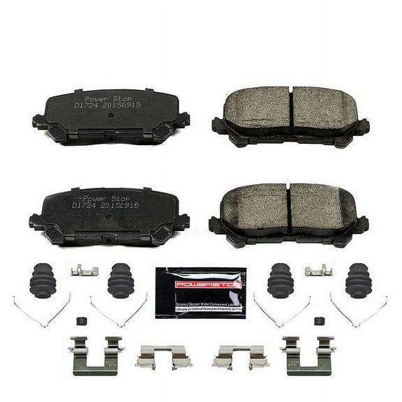 Power Stop Rear Z23 Evolution Carbon-Fiber Ceramic Brake Pads Z23-1724