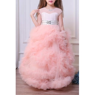fluffy dresses for kids