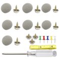 thumbnail image 1 of fastboy Car Roof Rivets Sagging Headliner Repair Snap Rivet Retainer Interior Ceiling Cloth Buckle Screwdriver Tape Measure Beige Gray, 1 of 6