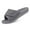 Grey, variant on Litfun Orthotic Slippers for Women Adjustable Corduroy House Slippers Arch Support Slide Slippers, Purple, Size 8-8.5