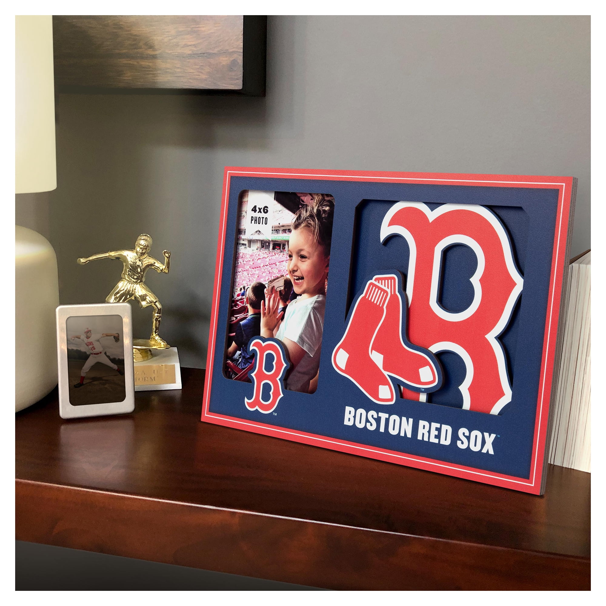 IDNA Boston Red Sox 3D Logo Series Picture Frame