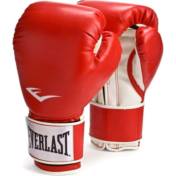 Everlast 16oz Red Pro Style Training Boxing Gloves - Walmart.com ...