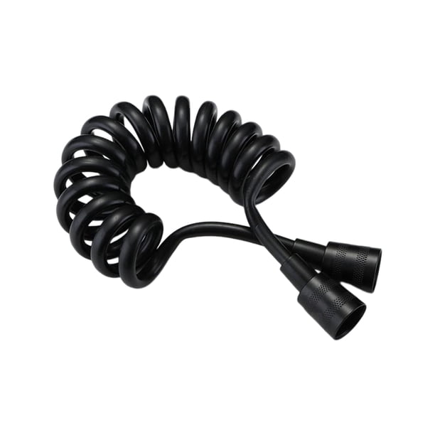 Bewildely Manguera de ducha telescópica, rociador de inodoro Flexible para baño, accesorio de pulverización a prueba de fugas para la ducha del Suministros de limpieza para el hogar 2m negro Bewildely HA069313-06