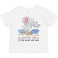 thumbnail image 3 of Inktastic My Great Aunt Loves Me to the Moon and Back Elephant Family Boys or Girls Toddler T-Shirt, 3 of 5